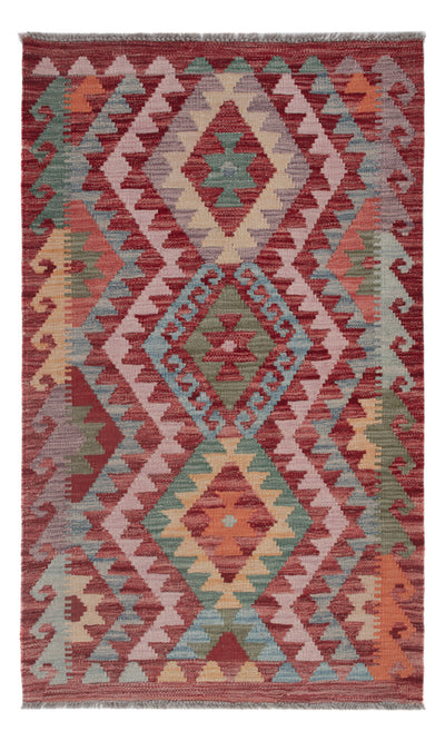 Kelim Maimene Teppich 75x122cm - mehrfarbig