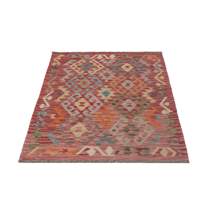 Kelim Maimene Teppich 81x126cm - mehrfarbig