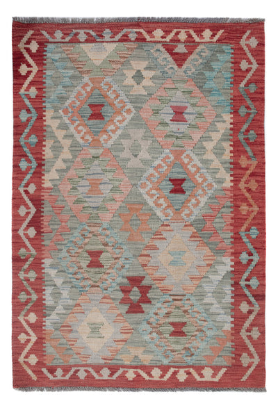Kelim Maimene Teppich 86x123cm - mehrfarbig