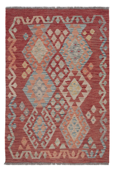 Kelim Maimene Teppich 82x120cm - mehrfarbig