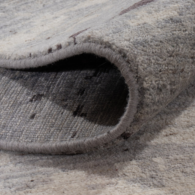 Berber Teppich 274x368cm - Wollteppich - dunkelgrau