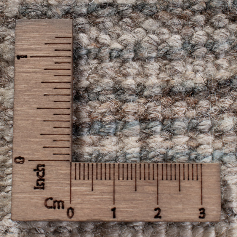 Berber Teppich 256x343cm - Wollteppich - grau
