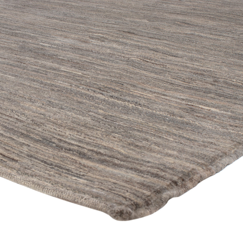 Berber Teppich 183x234cm - Wollteppich - dunkelgrau
