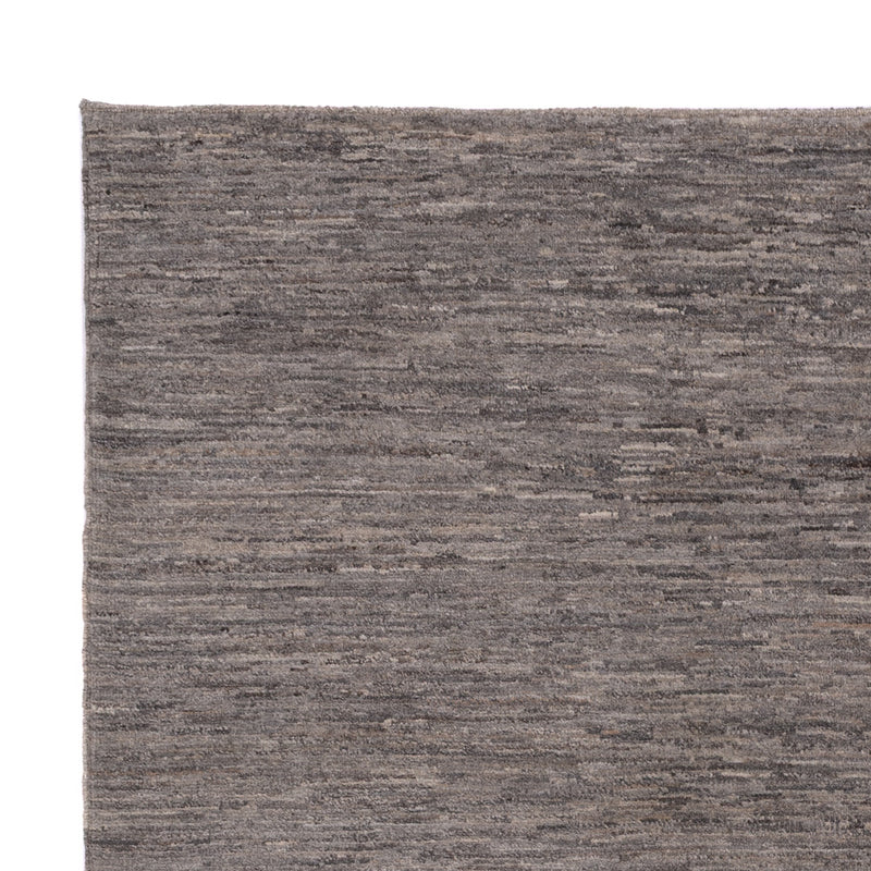 Berber Teppich 180x236cm - Wollteppich - dunkelgrau