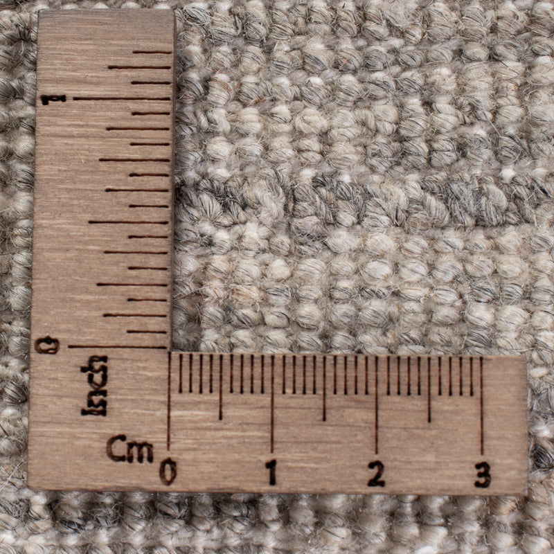 Berber Teppich 180x236cm - Wollteppich - dunkelgrau