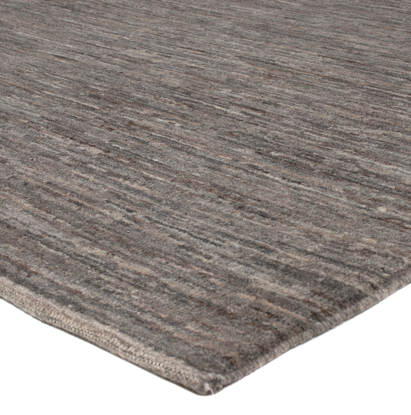 Berber Teppich 185x238cm - Wollteppich - dunkelgrau