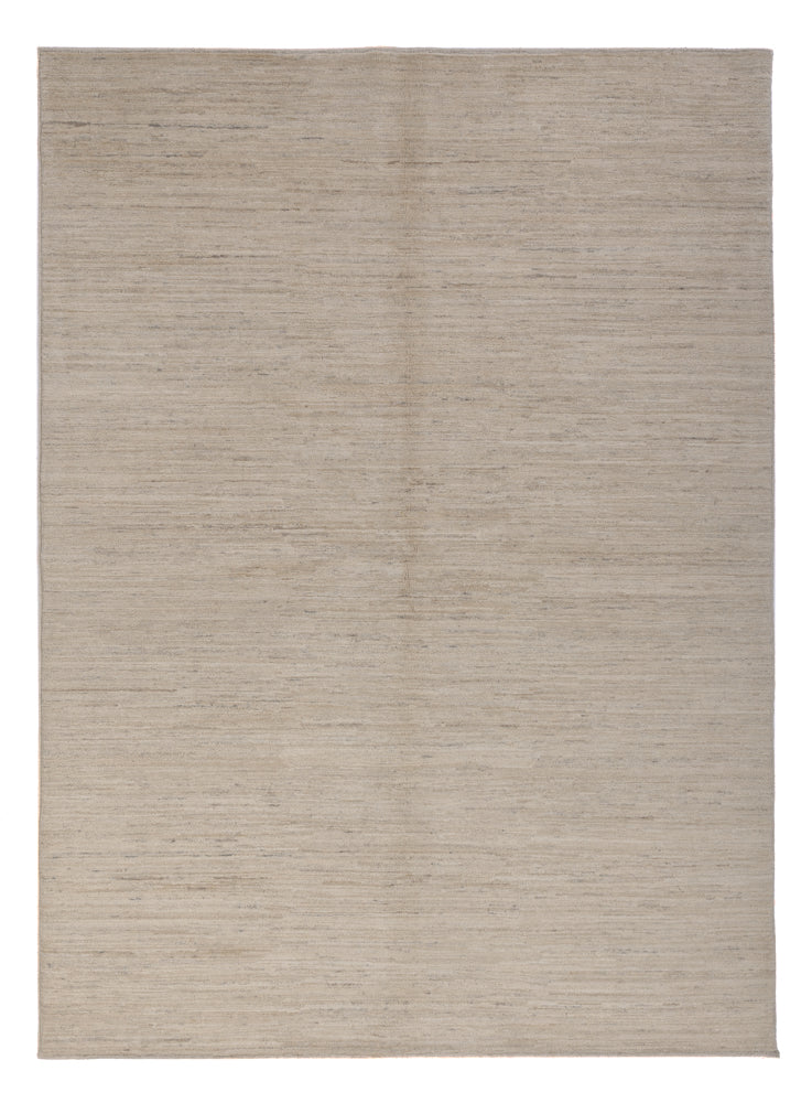 Berber Teppich 172x238cm - Wollteppich - hellgrau