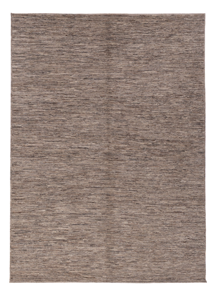 Berber Teppich 171x240cm - Wollteppich - grau
