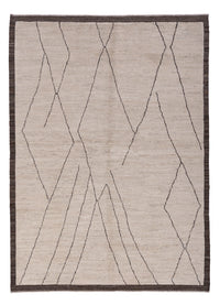 Berber Teppich 172x239cm - Wollteppich - hellgrau – product image