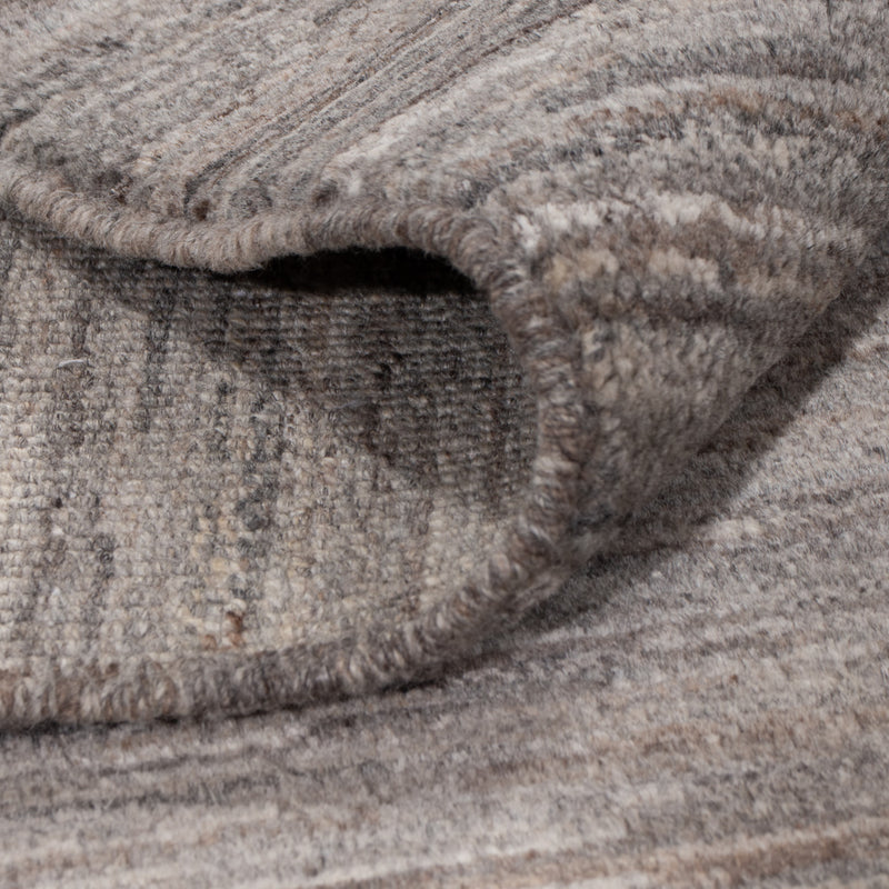 Berber Teppich 173x233cm - Wollteppich - dunkelgrau