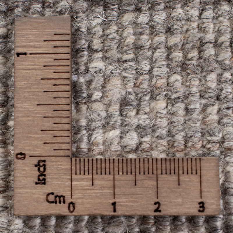 Berber Teppich 173x233cm - Wollteppich - dunkelgrau