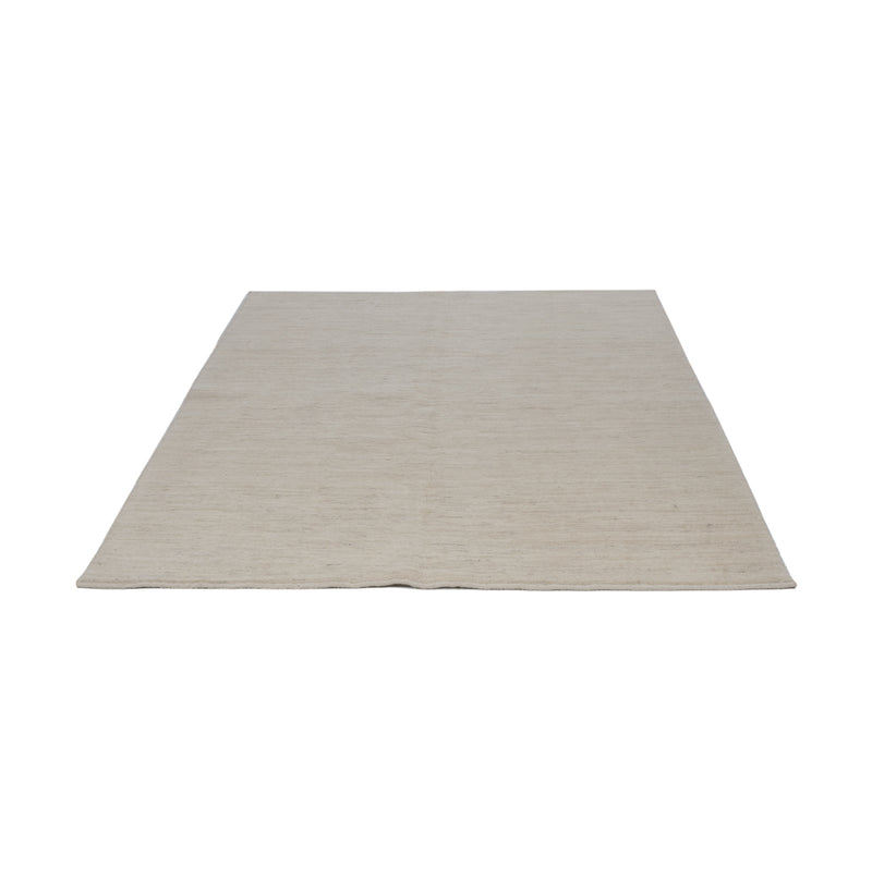 Berber Teppich 170x220cm - Wollteppich - hellgrau