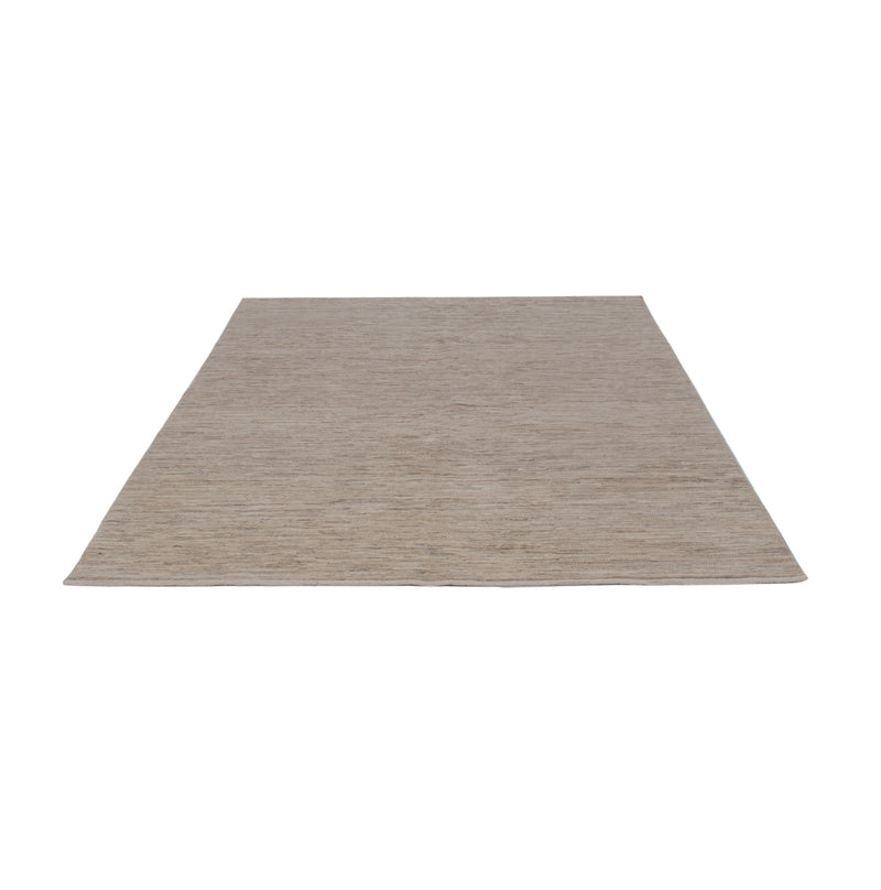 Berber Teppich 170x238cm - Wollteppich - hellgrau