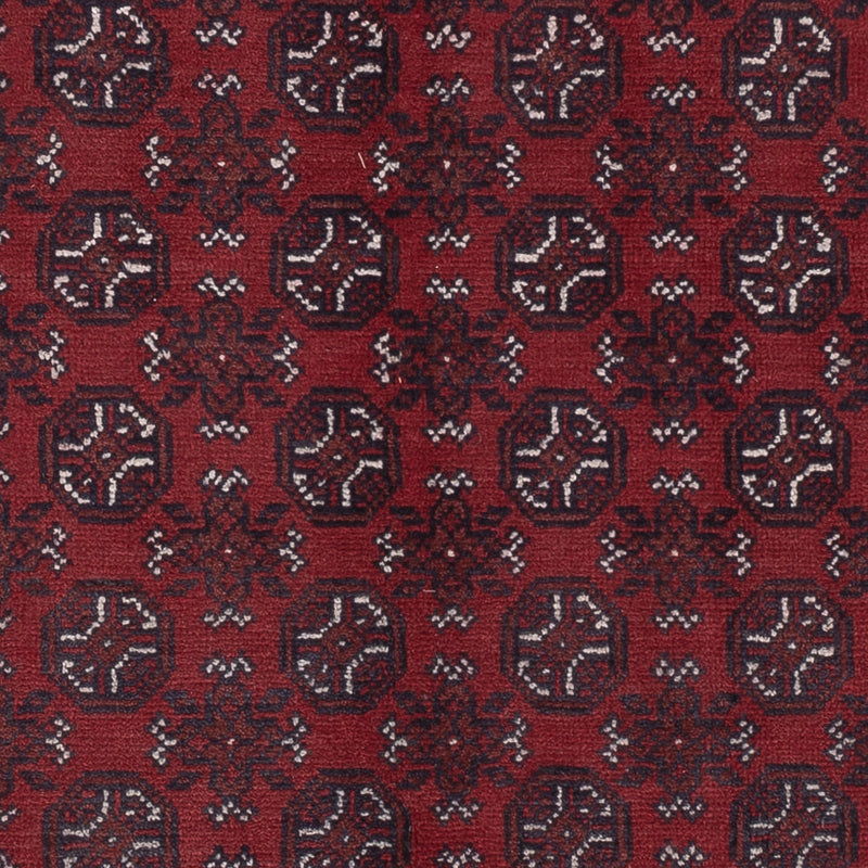 Akhche Teppich 166x238cm - Perserteppich - dunkelrot