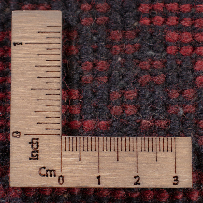 Akhche Teppich 162x242cm - Perserteppich - dunkelrot