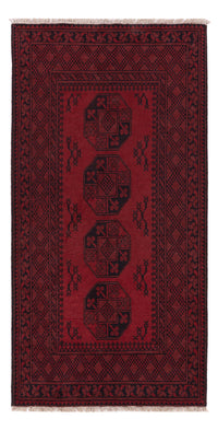 Akhche Teppich 100x194cm - Perserteppich - dunkelrot – product image
