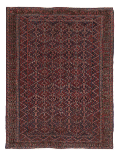 Kelim Afghan Teppich 142x186cm - rost