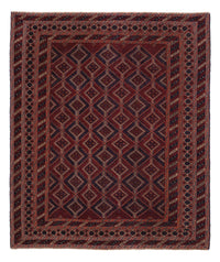 Kelim Afghan Teppich 156x177cm - dunkelbeige – product image