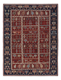 Kelim Afghan Teppich 188x242cm - rost – product image