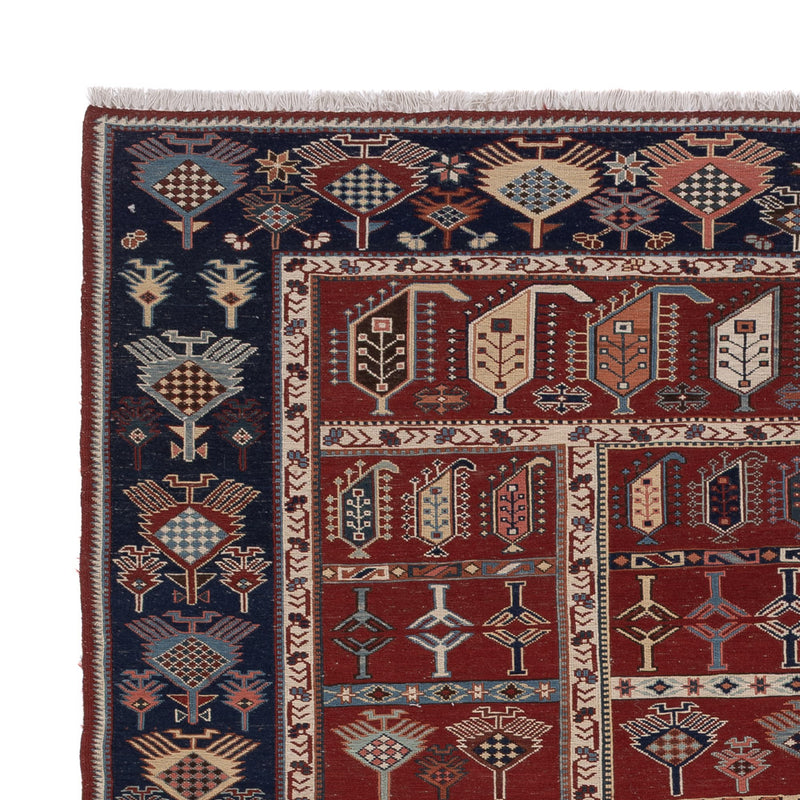 Kelim Afghan Teppich 188x242cm - rost