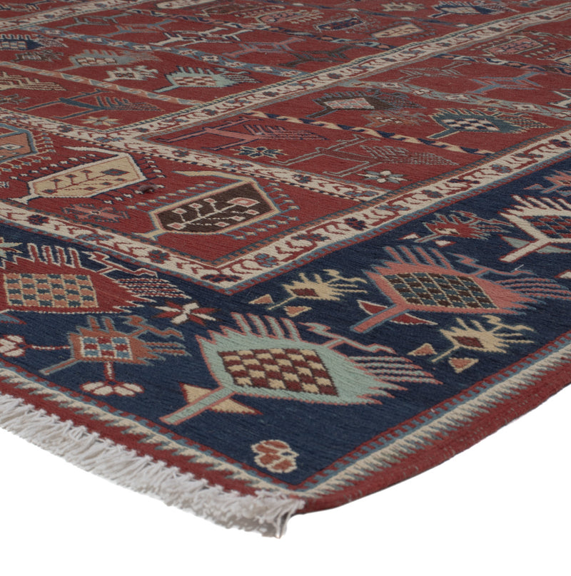 Kelim Afghan Teppich 188x242cm - rost