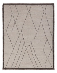 Berber Teppich 161x200cm - Wollteppich - grau – product image