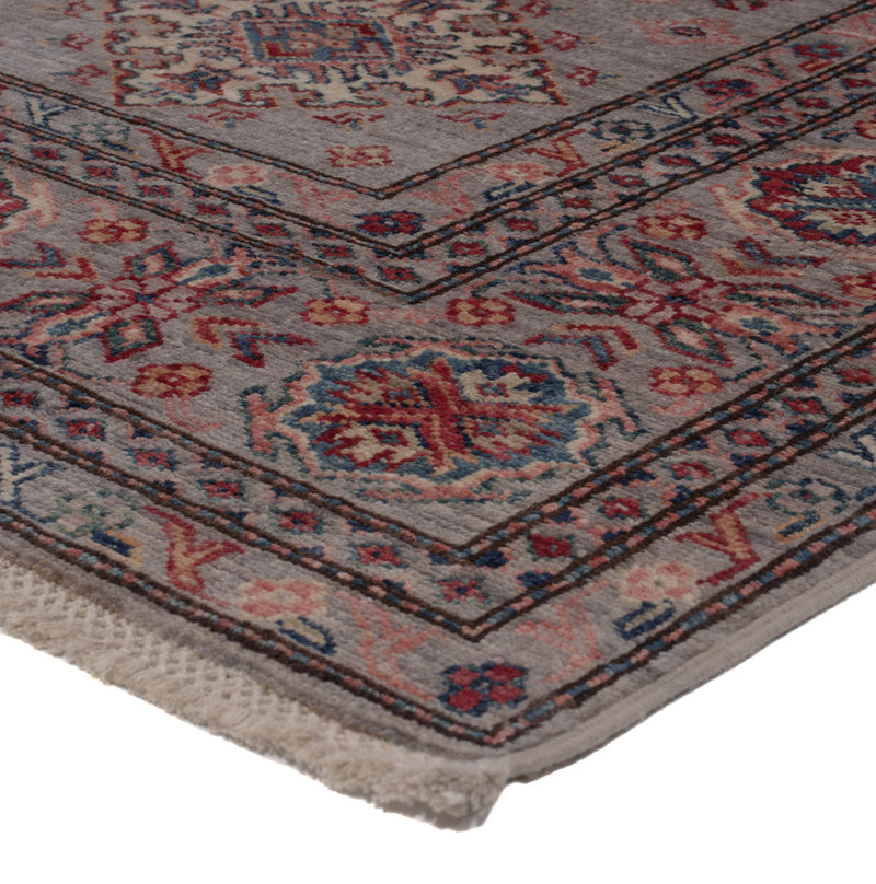 Kazak Teppich 150x194cm - Orientteppich - dunkelbeige