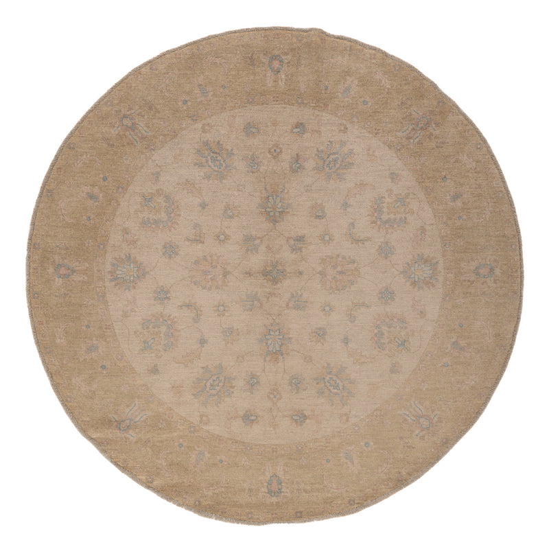 Ziegler Teppich 198x200cm - Orientteppich - hellbeige