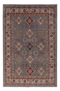 Kazak Teppich 198x298cm - Orientteppich - dunkelblau – product image