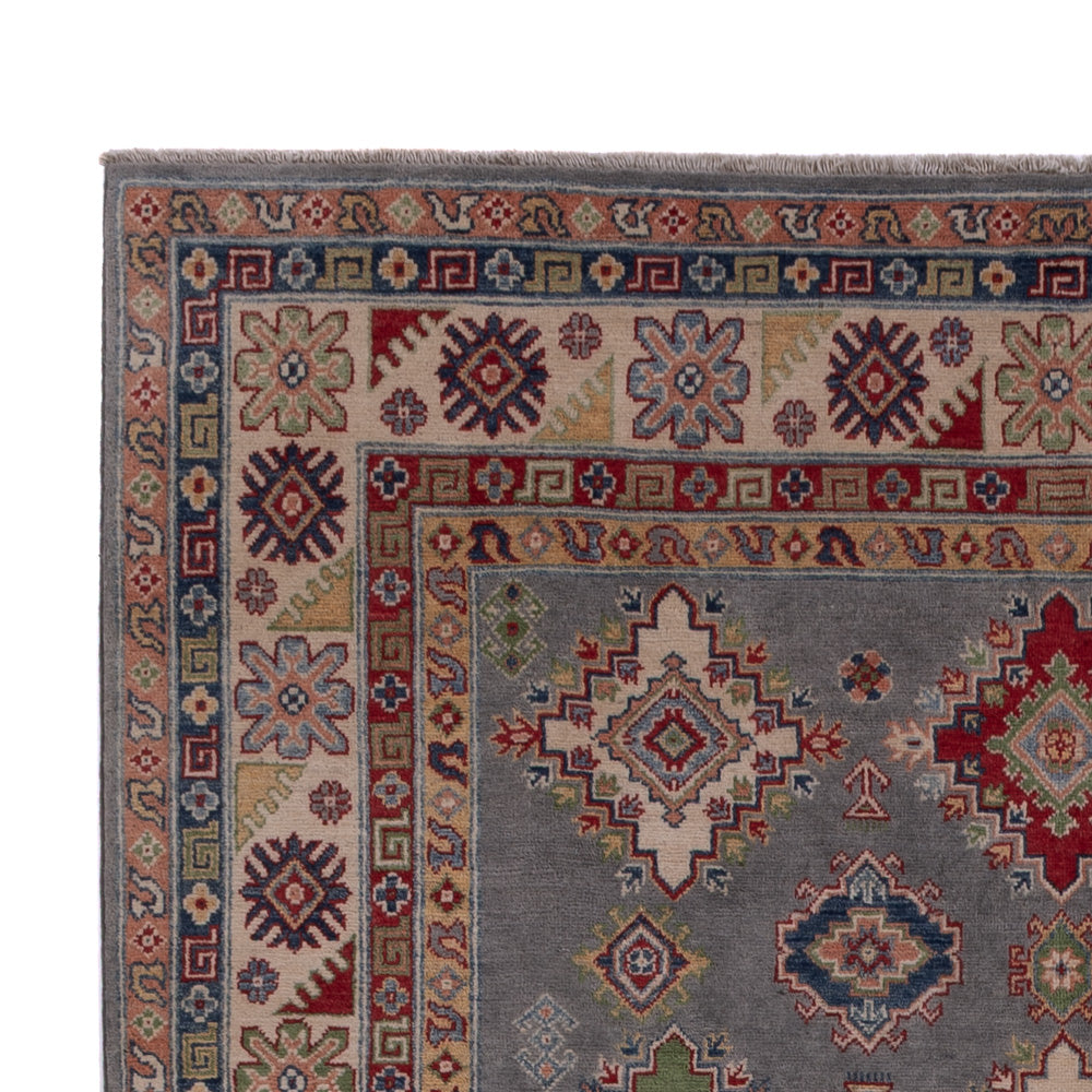 Kazak Teppich 198x298cm - Orientteppich - dunkelblau