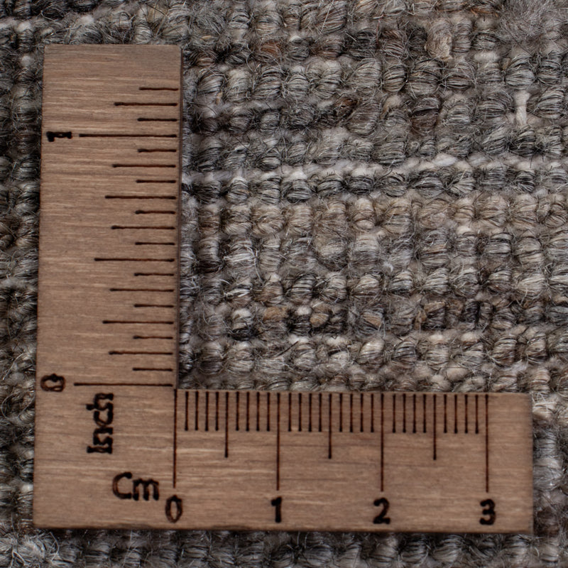 Berber Teppich 198x299cm - Wollteppich - dunkelgrau