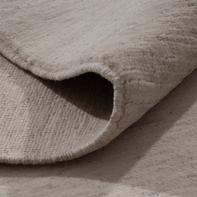 Berber Teppich 198x298cm - Wollteppich - hellbeige