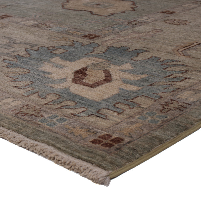 Usak Teppich 247x300cm - Orientteppich - dunkelbeige