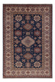 Kazak Teppich 202x296cm - Orientteppich - blau