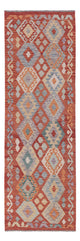 Kelim Maimene Teppich 84x246cm - mehrfarbig