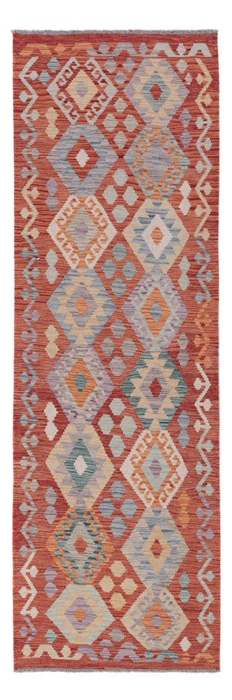 Kelim Maimene Teppich 84x246cm - mehrfarbig