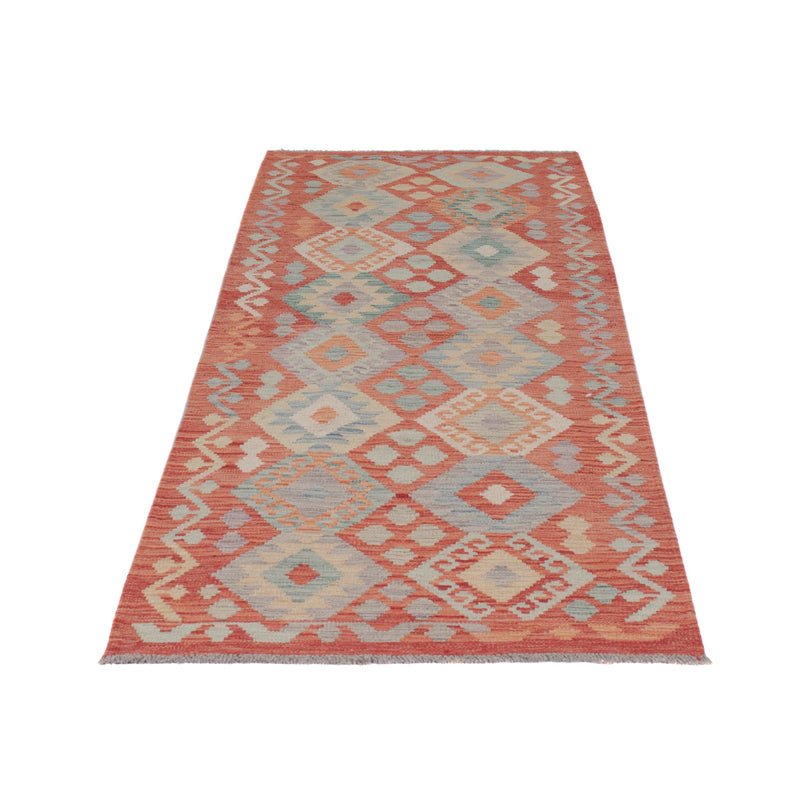 Kelim Maimene Teppich 84x246cm - mehrfarbig