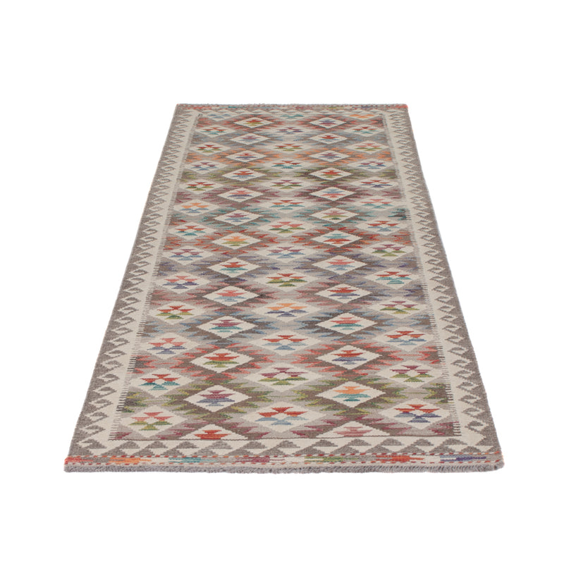 Kelim Maimene Teppich 84x249cm - mehrfarbig