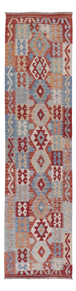 Kelim Maimene Teppich 80x313cm - mehrfarbig