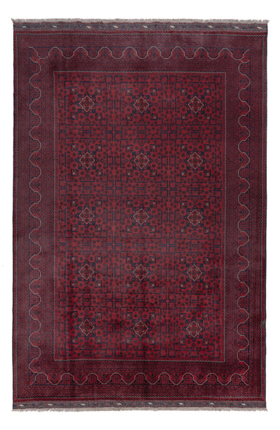Khal Mohammadi Teppich 200x292cm - Orientteppich - dunkelrot