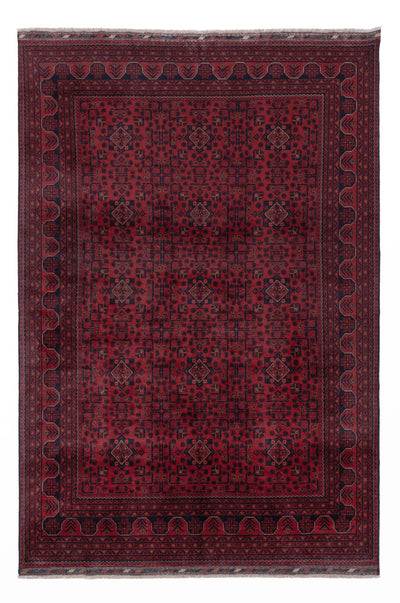 Khal Mohammadi Teppich 198x290cm - Orientteppich - dunkelrot
