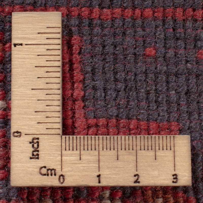 Khal Mohammadi Teppich 196x306cm - Orientteppich - dunkelrot