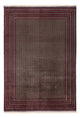 Afghan Teppich 200x291cm - Orientteppich - dunkelrot