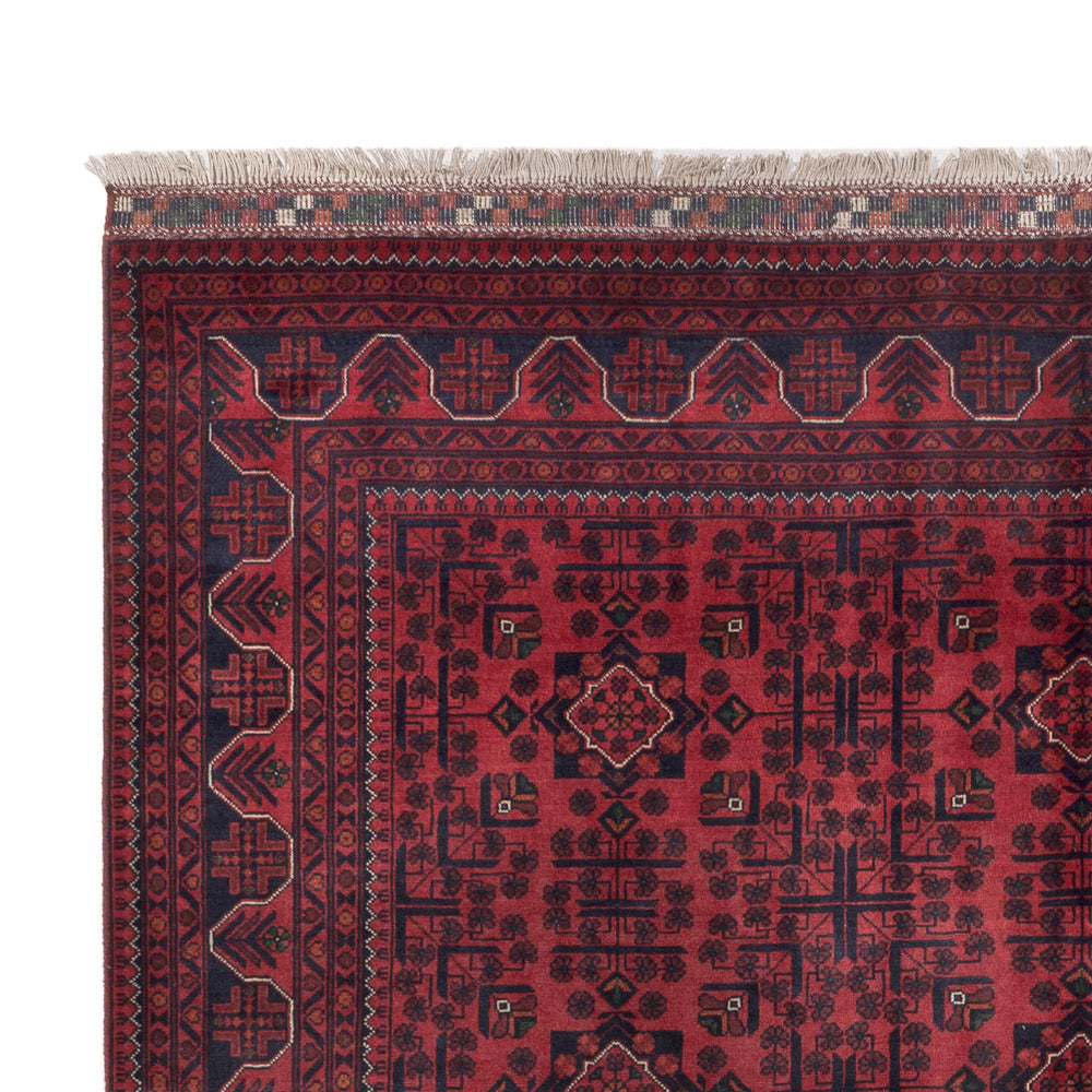 Khal Mohammadi Teppich 198x300cm - Orientteppich - dunkelrot