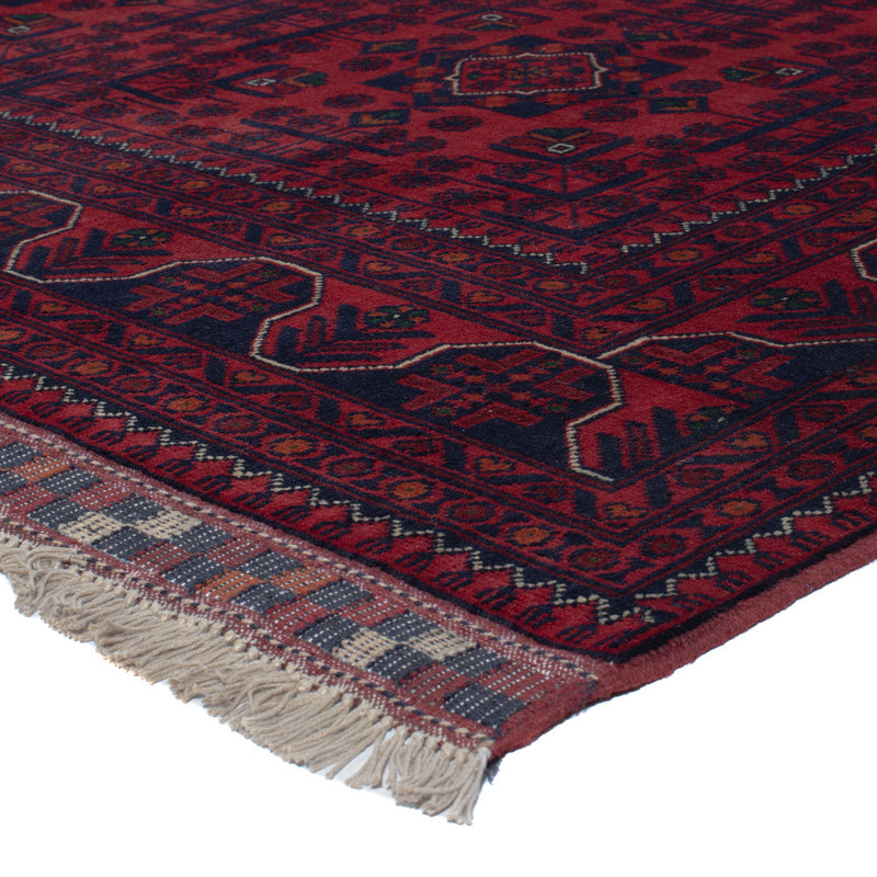 Khal Mohammadi Teppich 198x300cm - Orientteppich - dunkelrot
