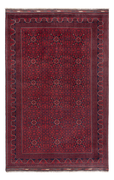 Khal Mohammadi Teppich 197x296cm - Orientteppich - dunkelrot