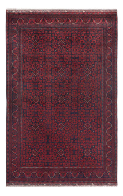 Khal Mohammadi Teppich 197x307cm - Orientteppich - dunkelrot