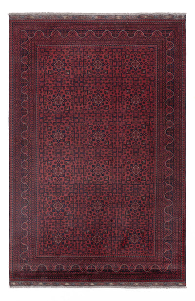 Khal Mohammadi Teppich 200x304cm - Orientteppich - dunkelrot