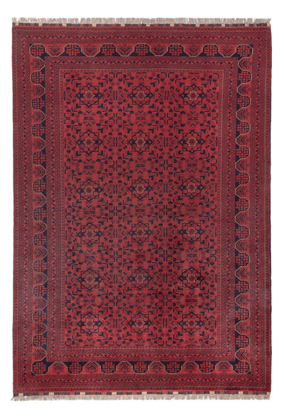 Khal Mohammadi Teppich 198x288cm - Orientteppich - dunkelrot