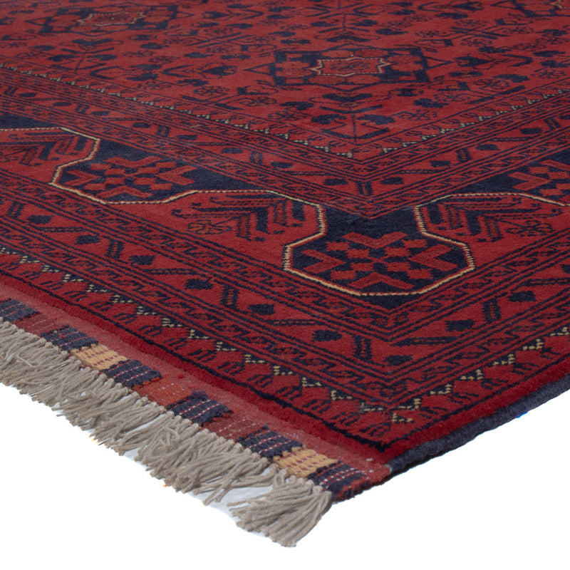 Khal Mohammadi Teppich 198x288cm - Orientteppich - dunkelrot